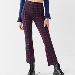Urban Outfitters cropped plaid pants